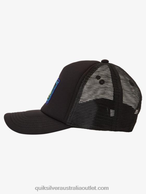 Quiksilver Boys 2-7 Sneaky Peak Trucker Hat H2N4B1891 black