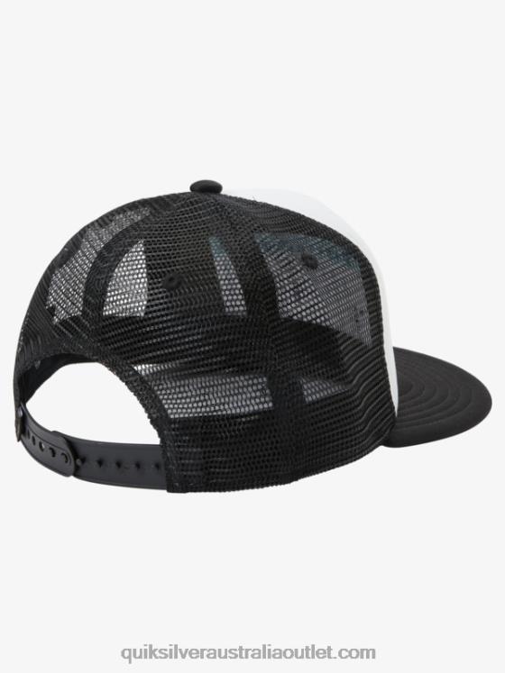 Quiksilver Boys 2-7 Town Hero Trucker Hat H2N4B2036 white