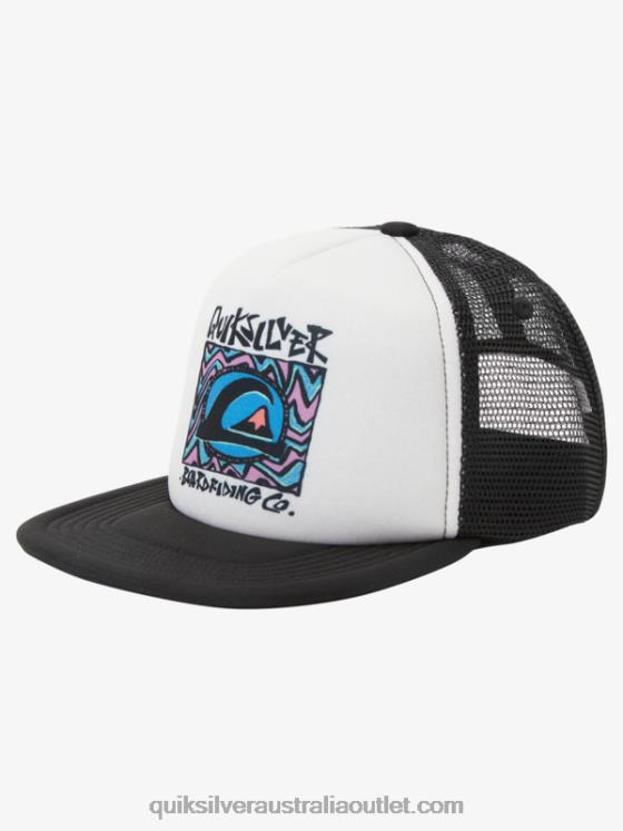 Quiksilver Boys 2-7 Town Hero Trucker Hat H2N4B2037 birch