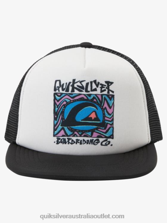 Quiksilver Boys 2-7 Town Hero Trucker Hat H2N4B2037 birch