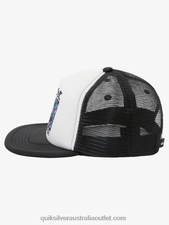 Quiksilver Boys 2-7 Town Hero Trucker Hat H2N4B2037 birch