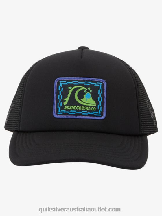 Quiksilver Boys 8-16 Sneaky Peak Snapback Hat H2N4B2045 black