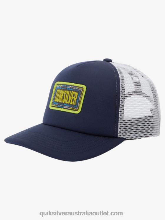 Quiksilver Boys 8-16 Sneaky Peak Snapback Hat H2N4B2046 navy blazer