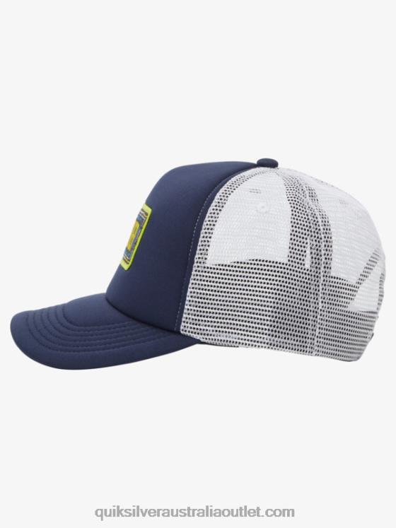 Quiksilver Boys 8-16 Sneaky Peak Snapback Hat H2N4B2046 navy blazer