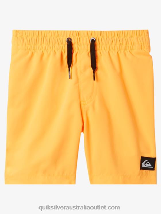 Quiksilver Boys 2-7 Everyday 12 Volleys H2N4B2001 orange pop