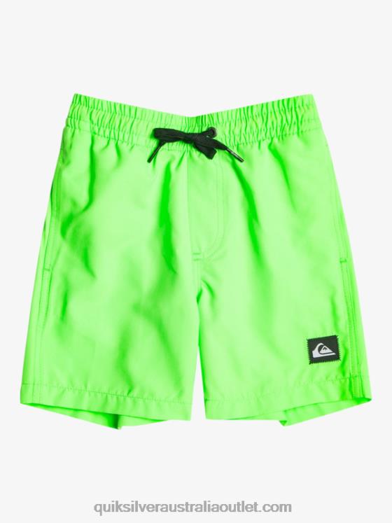 Quiksilver Boys 2-7 Everyday 13 Volleys H2N4B2003 green gecko