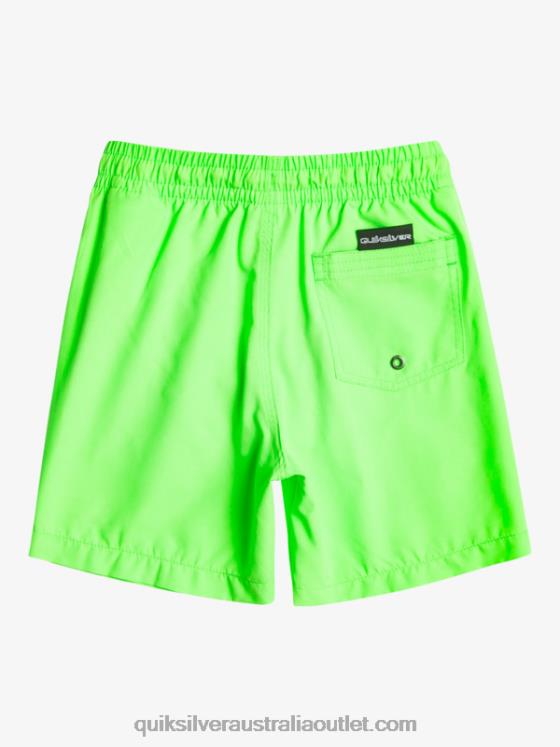Quiksilver Boys 2-7 Everyday 13 Volleys H2N4B2003 green gecko