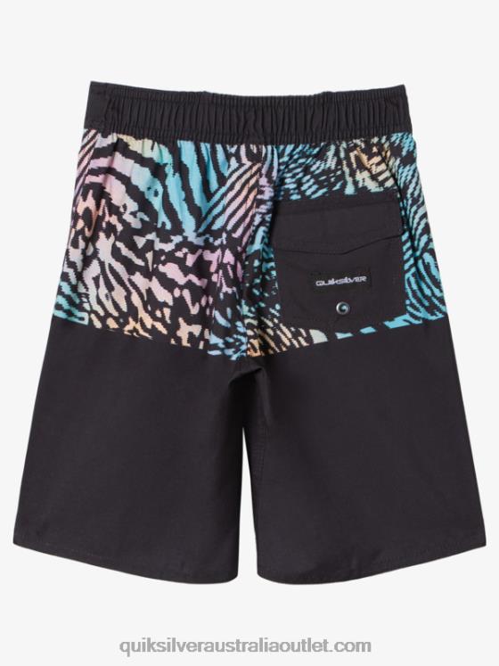 Quiksilver Boys 2-7 Everyday Division 14 Boardshorts H2N4B1893 black