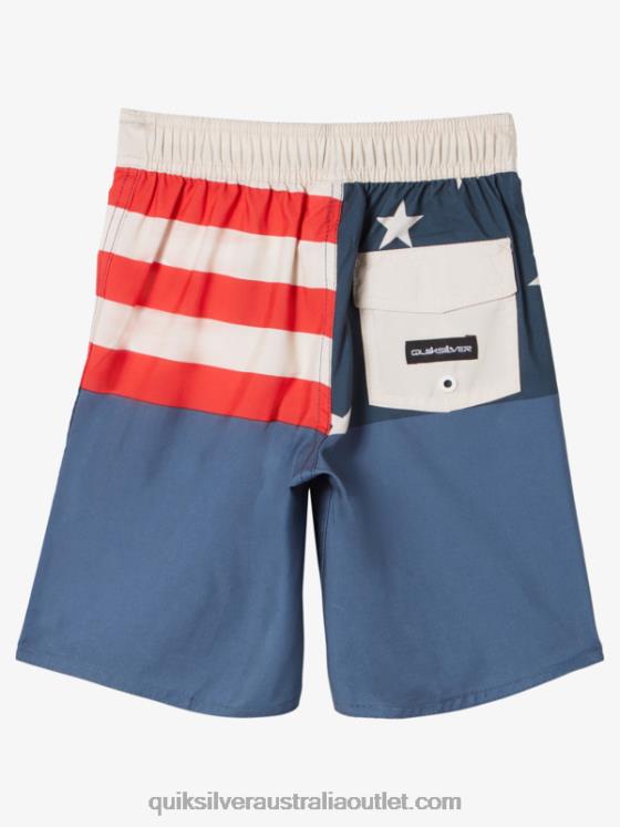 Quiksilver Boys 2-7 Everyday Division 14 Boardshorts H2N4B1894 midnight navy
