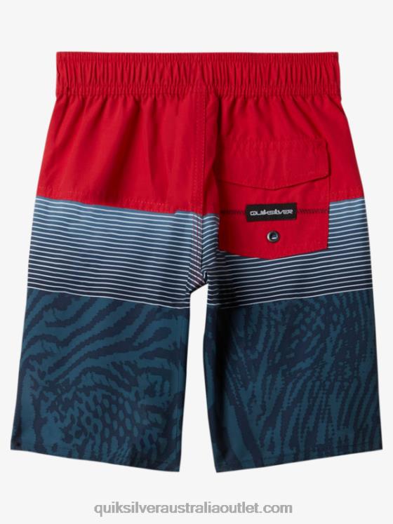 Quiksilver Boys 2-7 Everyday Panel 14 Boardshorts H2N4B1896 high risk red