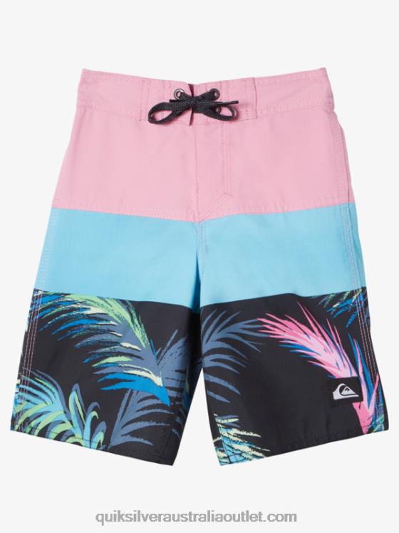 Quiksilver Boys 2-7 Everyday Panel 14 Boardshorts H2N4B1897 moonlite mauve