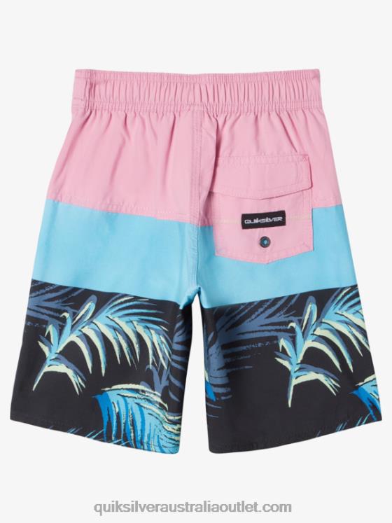 Quiksilver Boys 2-7 Everyday Panel 14 Boardshorts H2N4B1897 moonlite mauve