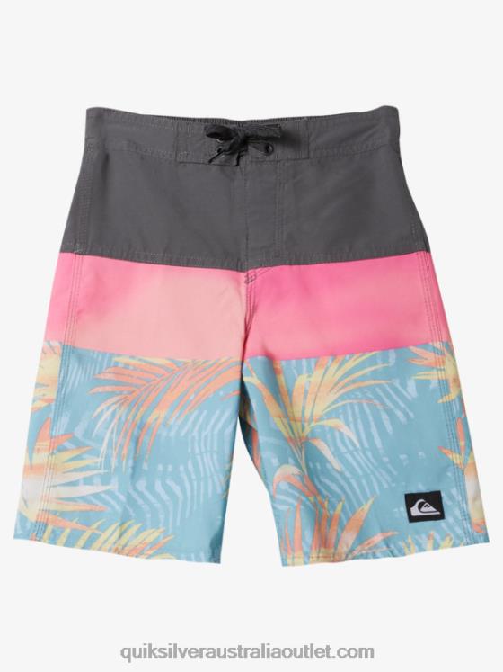 Quiksilver Boys 2-7 Everyday Panel 14 Boardshorts H2N4B1900 iron gate