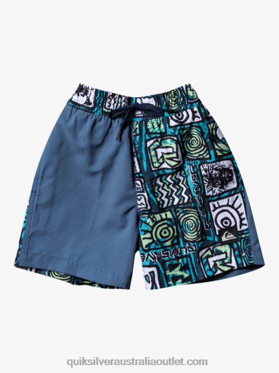 Quiksilver Boys 2-7 Next Gen 12 Volleys H2N4B2047 river blue