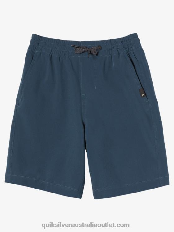 Quiksilver Boys 2-7 Ocean Elastic 14 Amphibian Boardshorts H2N4B2056 midnight navy