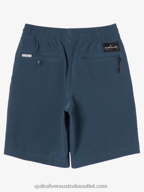 Quiksilver Boys 2-7 Ocean Elastic 14 Amphibian Boardshorts H2N4B2056 midnight navy