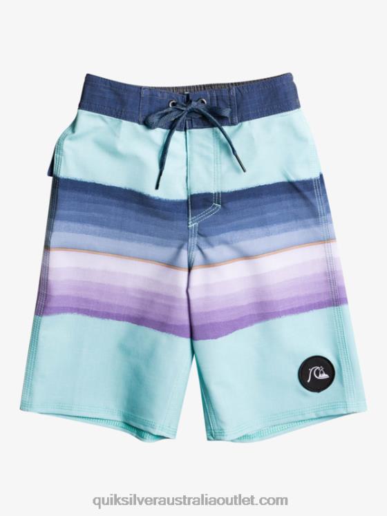 Quiksilver Boys 2-7 Surfsilk Resin Tint 14 Boardshort H2N4B2242 angel blue