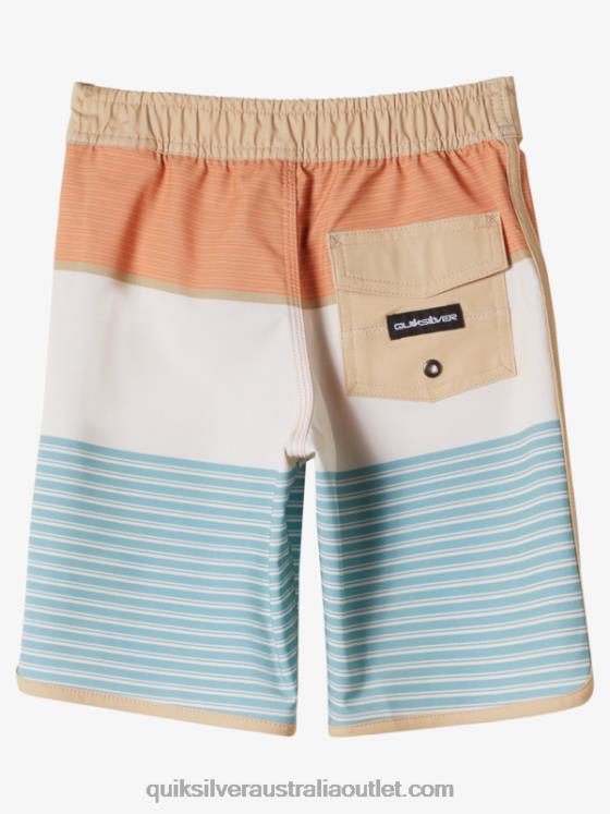 Quiksilver Boys 2-7 Surfsilk Tijuana 14 Boardshorts H2N4B1924 birch