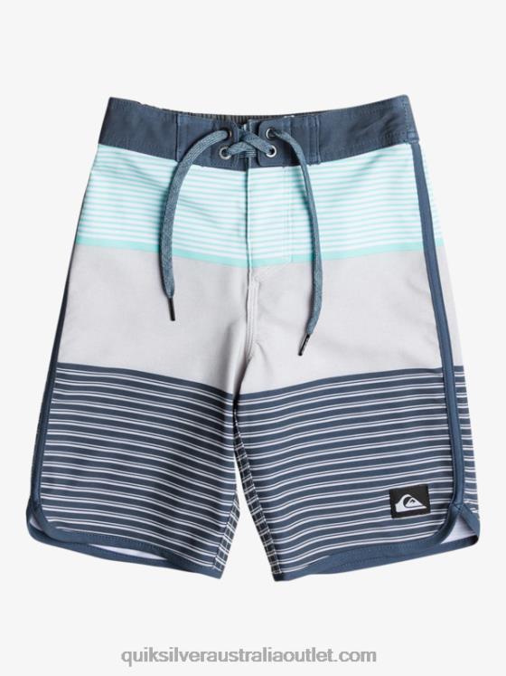 Quiksilver Boys 2-7 Surfsilk Tijuana 14 Boardshorts H2N4B1926 beach glass