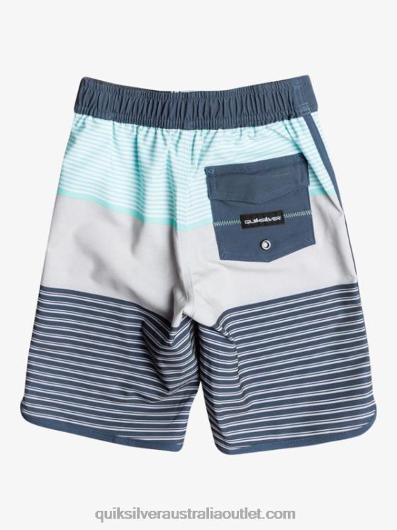 Quiksilver Boys 2-7 Surfsilk Tijuana 14 Boardshorts H2N4B1926 beach glass
