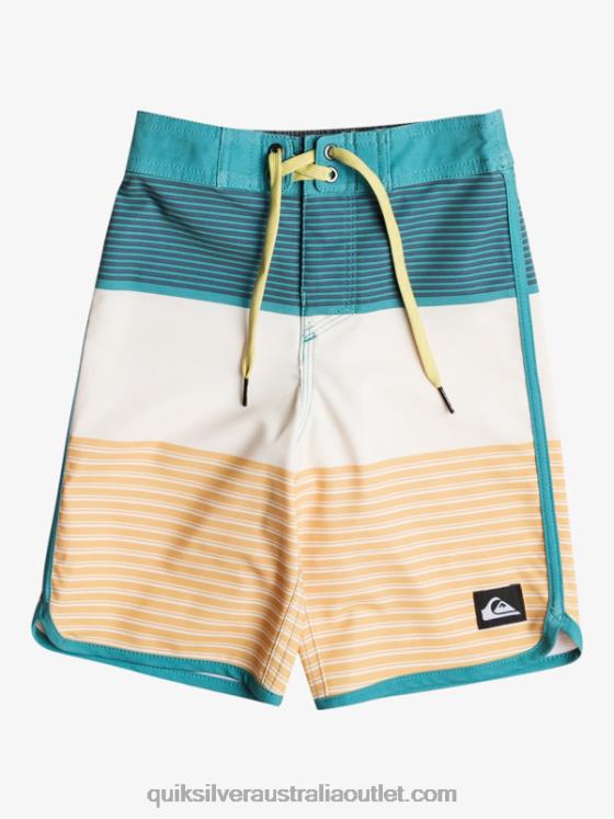 Quiksilver Boys 2-7 Surfsilk Tijuana 14 Boardshorts H2N4B1927 wheat