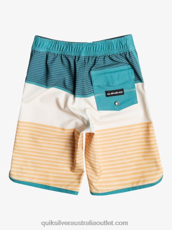 Quiksilver Boys 2-7 Surfsilk Tijuana 14 Boardshorts H2N4B1927 wheat
