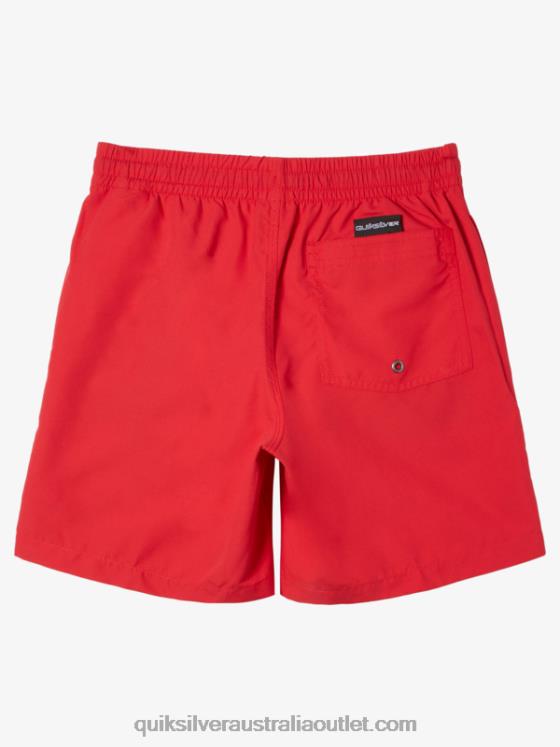 Quiksilver Boys 8-16 Everyday 15Volleys H2N4B1914 high risk red