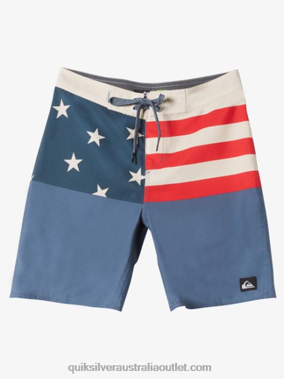 Quiksilver Boys 8-16 Everyday Division 17 Boardshorts H2N4B1977 midnight navy