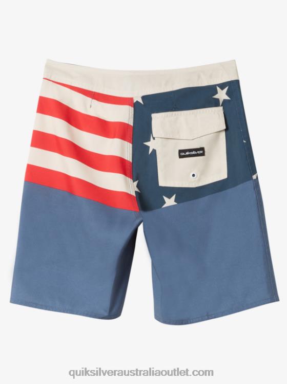 Quiksilver Boys 8-16 Everyday Division 17 Boardshorts H2N4B1977 midnight navy