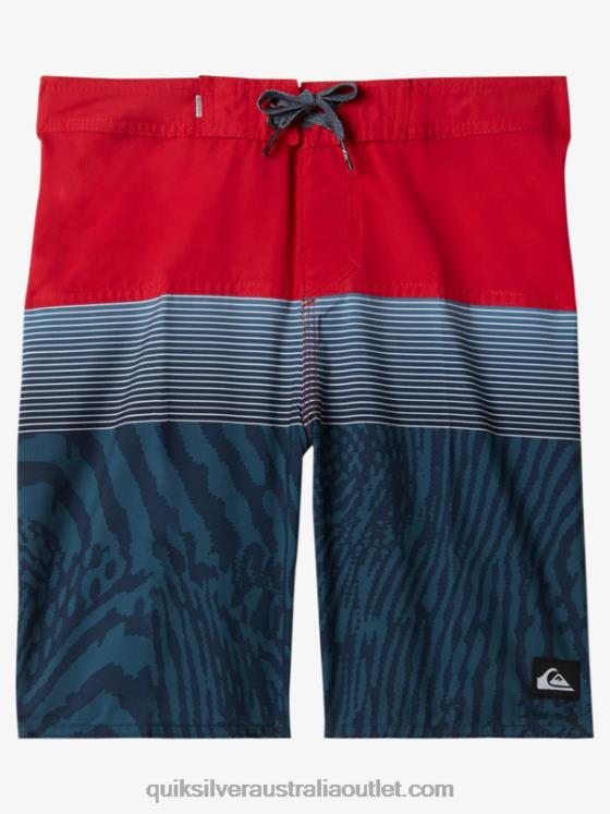 Quiksilver Boys 8-16 Everyday Panel 17 Boardshorts H2N4B1904 high risk red
