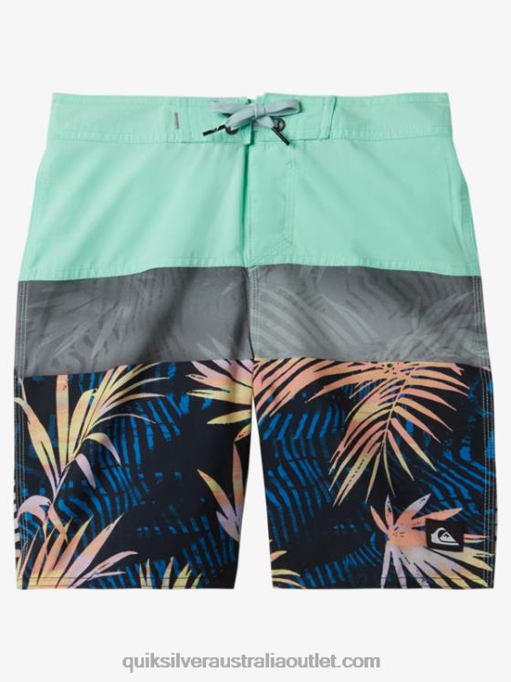 Quiksilver Boys 8-16 Everyday Panel 17 Boardshorts H2N4B1907 beach glass