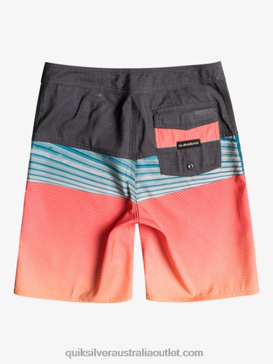 Quiksilver Boys 8-16 Everyday Panel Yth 17 Boardshort H2N4B2275 orange pop