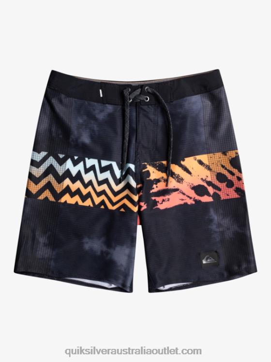 Quiksilver Boys 8-16 Highlite Arch Yth 16 Boardshort H2N4B2322 fiery coral