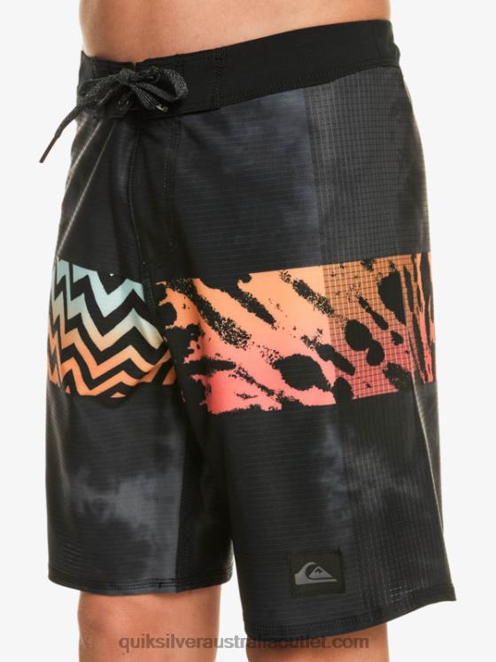 Quiksilver Boys 8-16 Highlite Arch Yth 16 Boardshort H2N4B2322 fiery coral
