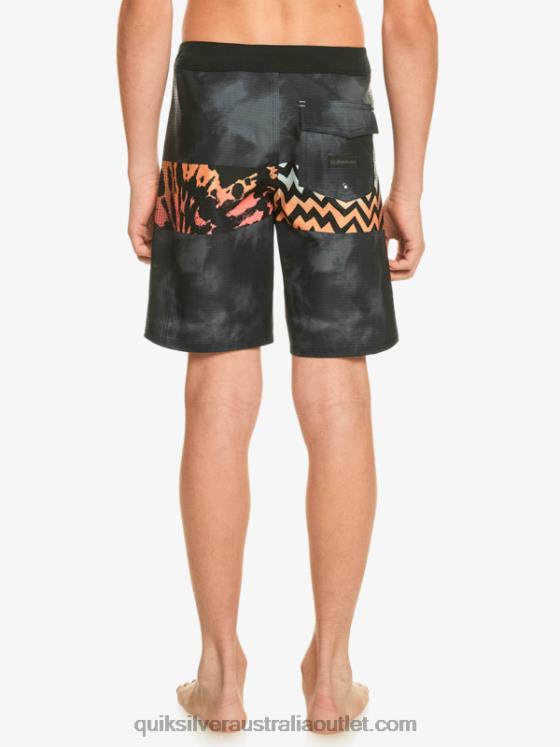 Quiksilver Boys 8-16 Highlite Arch Yth 16 Boardshort H2N4B2322 fiery coral