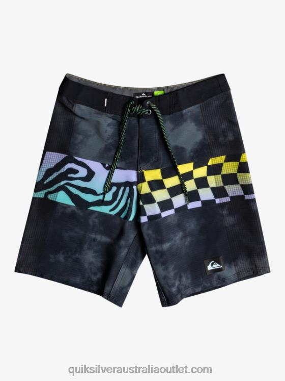 Quiksilver Boys 8-16 Highlite Arch Yth 16 Boardshort H2N4B2323 pool green