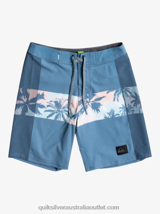 Quiksilver Boys 8-16 Highlite Arch Yth 16 Boardshort H2N4B2324 captains blue
