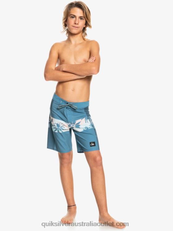 Quiksilver Boys 8-16 Highlite Arch Yth 16 Boardshort H2N4B2324 captains blue