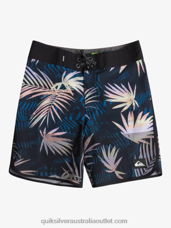 Quiksilver Boys 8-16 Highlite Scallop 16 Boardshorts H2N4B2146 black