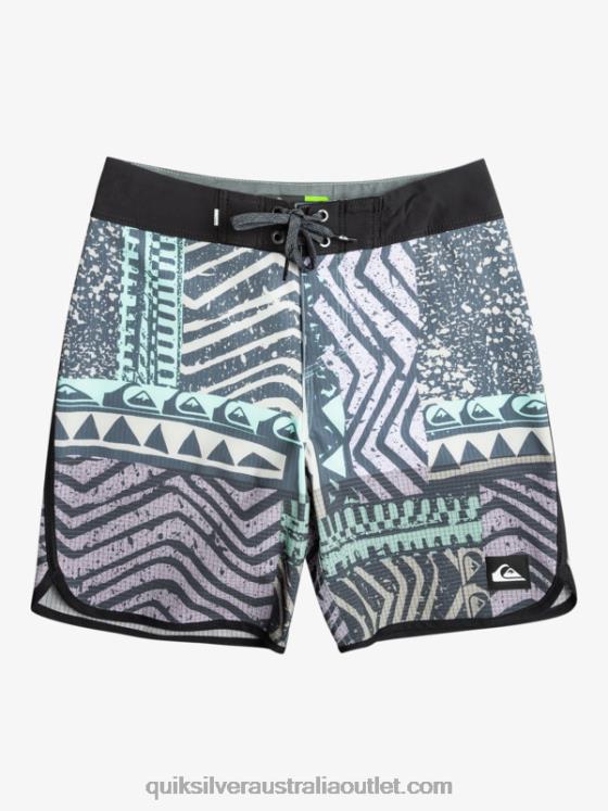 Quiksilver Boys 8-16 Highlite Scallop 16 Boardshorts H2N4B2147 midnight navy