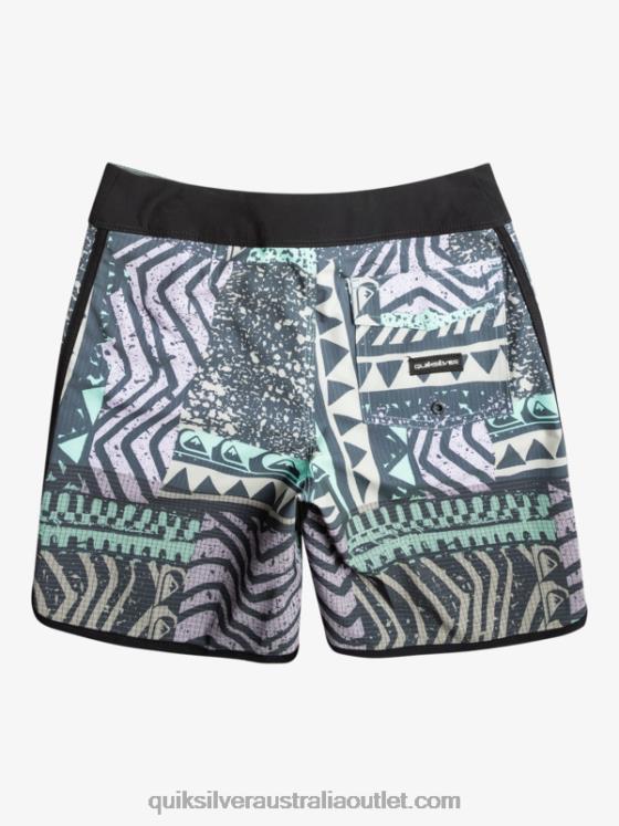 Quiksilver Boys 8-16 Highlite Scallop 16 Boardshorts H2N4B2147 midnight navy
