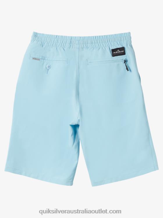 Quiksilver Boys 8-16 Ocean Elastic 18 Amphibian Boardshorts H2N4B2068 sky blue