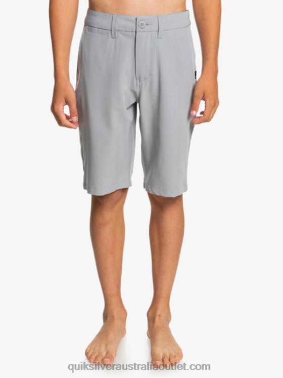 Quiksilver Boys 8-16 Ocean Union 19 Amphibian Boardshorts H2N4B1932 sleet