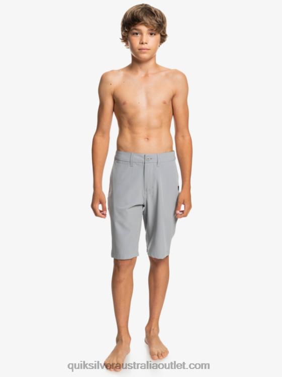 Quiksilver Boys 8-16 Ocean Union 19 Amphibian Boardshorts H2N4B1932 sleet