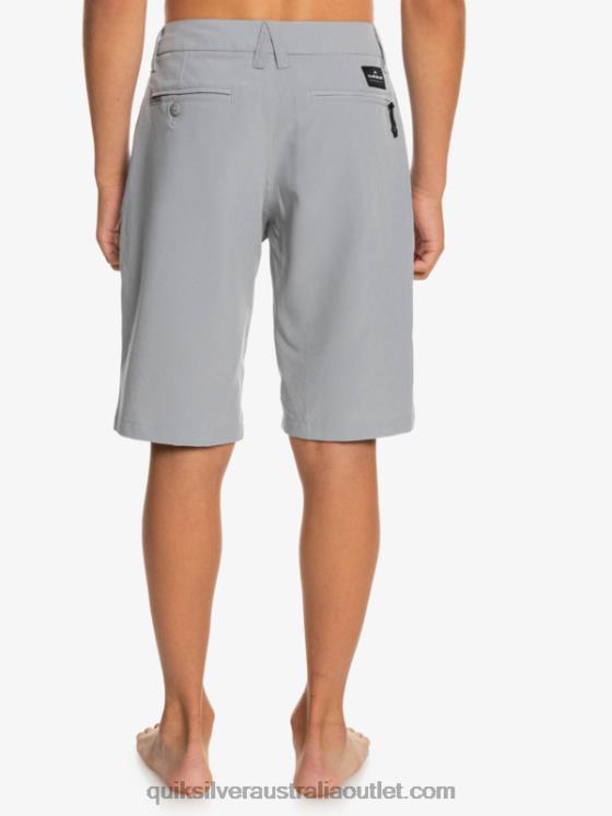 Quiksilver Boys 8-16 Ocean Union 19 Amphibian Boardshorts H2N4B1932 sleet