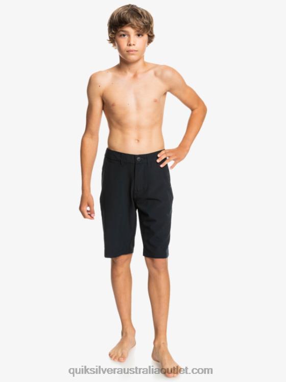 Quiksilver Boys 8-16 Ocean Union 19 Amphibian Boardshorts H2N4B1933 black