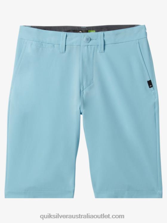 Quiksilver Boys 8-16 Ocean Union 19 Amphibian Boardshorts H2N4B1936 sky blue