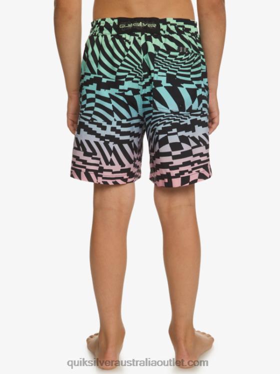 Quiksilver Boys 8-16 Radical 14 Volleys H2N4B1988 black