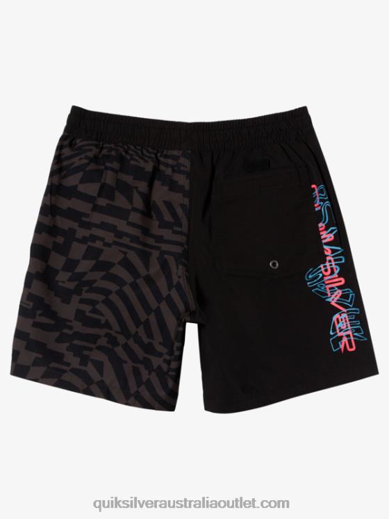Quiksilver Boys 8-16 Radical 14 Volleys H2N4B1989 black