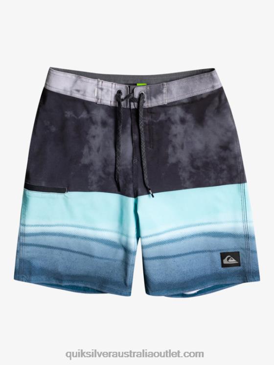Quiksilver Boys 8-16 SurfSilk Five-0 17 Boardshorts H2N4B2298 black